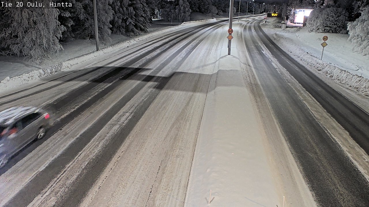 Kelikamerat Kuva Tie 20 Oulu, Hintta, Oulu, Pohjois-Pohjanmaa