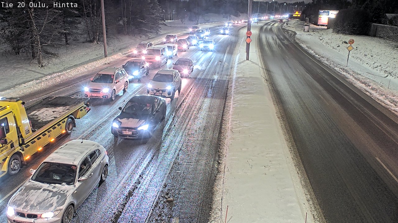 Kelikamerat Kuva Tie 20 Oulu, Hintta, Oulu, Pohjois-Pohjanmaa