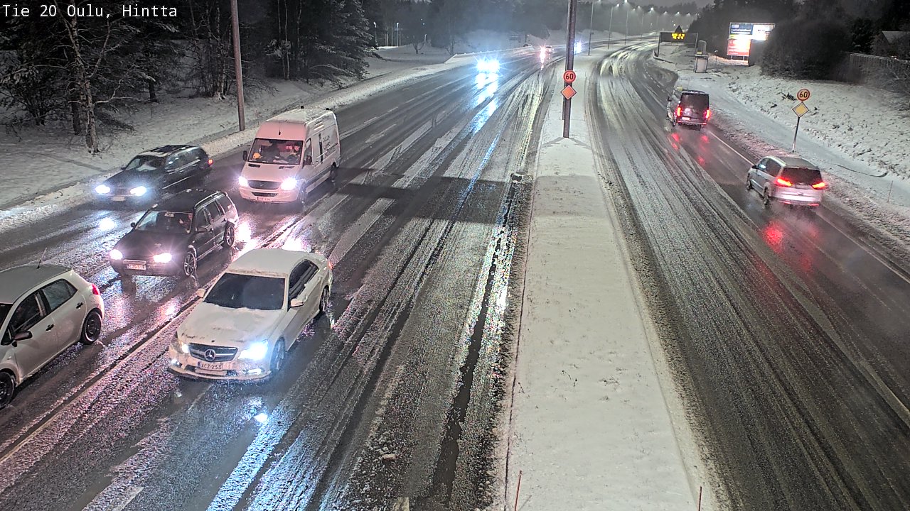 Kelikamerat Kuva Tie 20 Oulu, Hintta, Oulu, Pohjois-Pohjanmaa