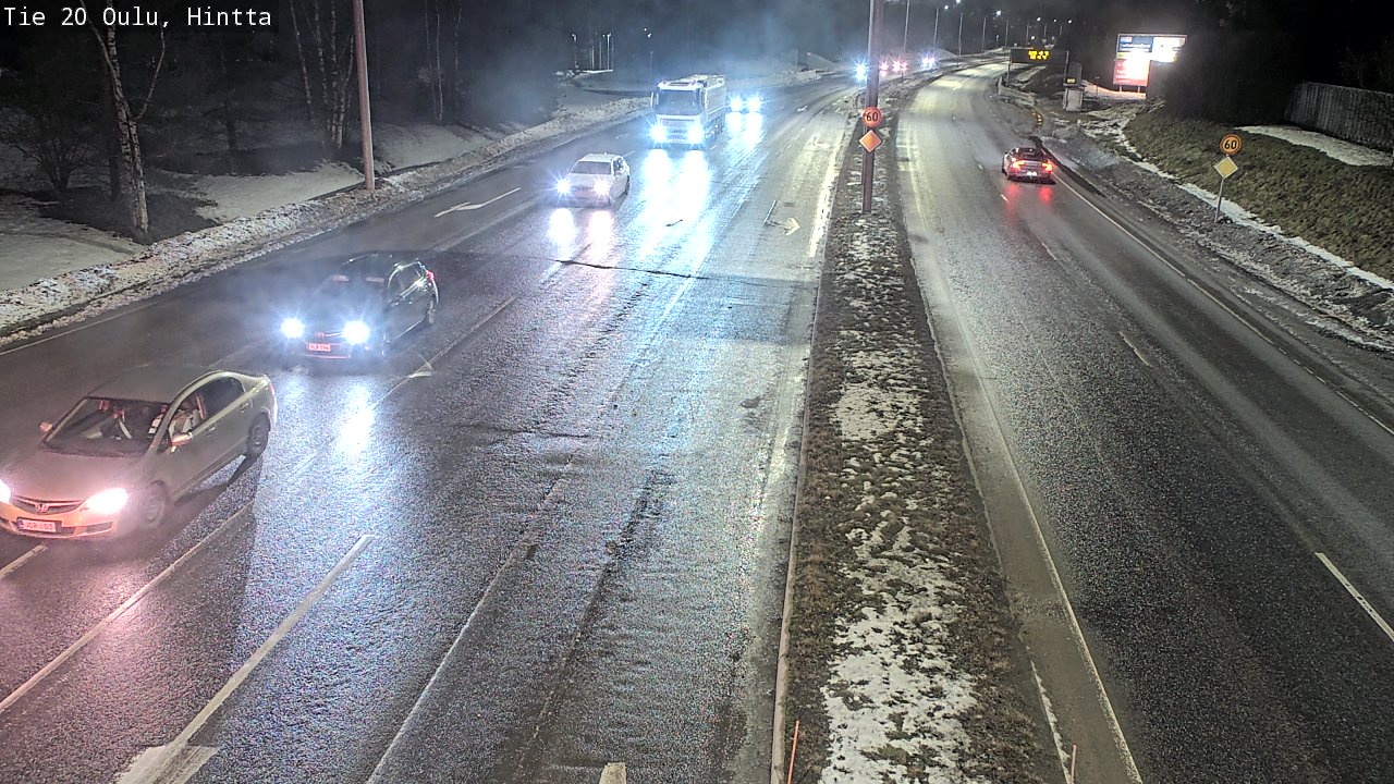 Kelikamerat Kuva Tie 20 Oulu, Hintta, Oulu, Pohjois-Pohjanmaa