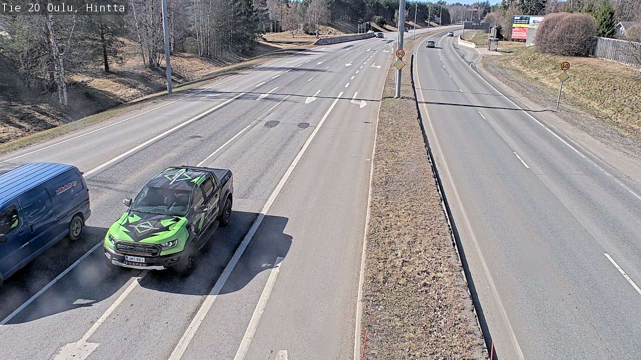 Kelikamerat Kuva Tie 20 Oulu, Hintta, Oulu, Pohjois-Pohjanmaa