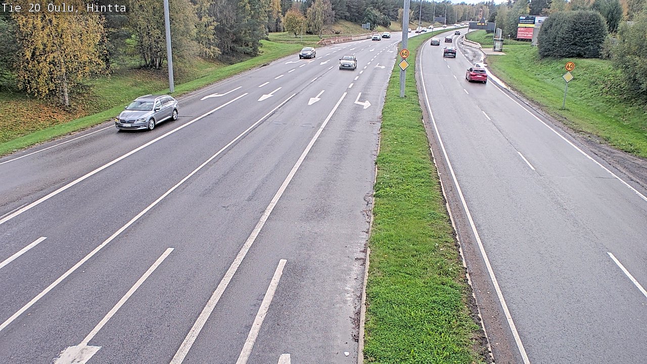 Kelikamerat Kuva Tie 20 Oulu, Hintta, Oulu, Pohjois-Pohjanmaa