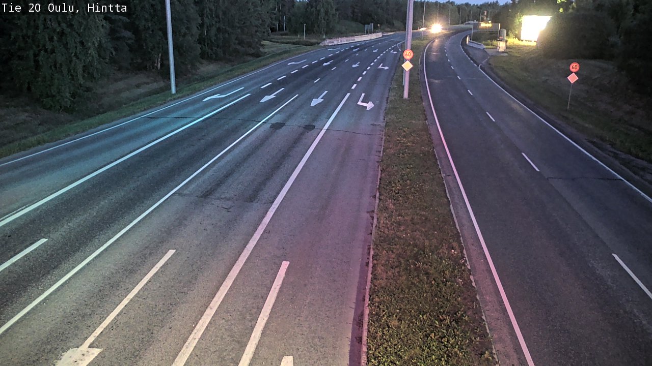 Kelikamerat Kuva Tie 20 Oulu, Hintta, Oulu, Pohjois-Pohjanmaa