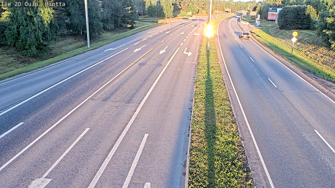 Kelikamerat Kuva Tie 20 Oulu, Hintta, Oulu, Pohjois-Pohjanmaa