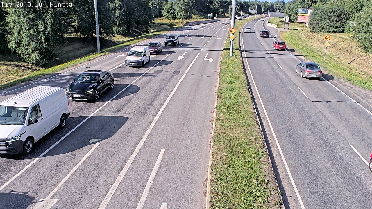 Kelikamerat Kuva Tie 20 Oulu, Hintta, Oulu, Pohjois-Pohjanmaa