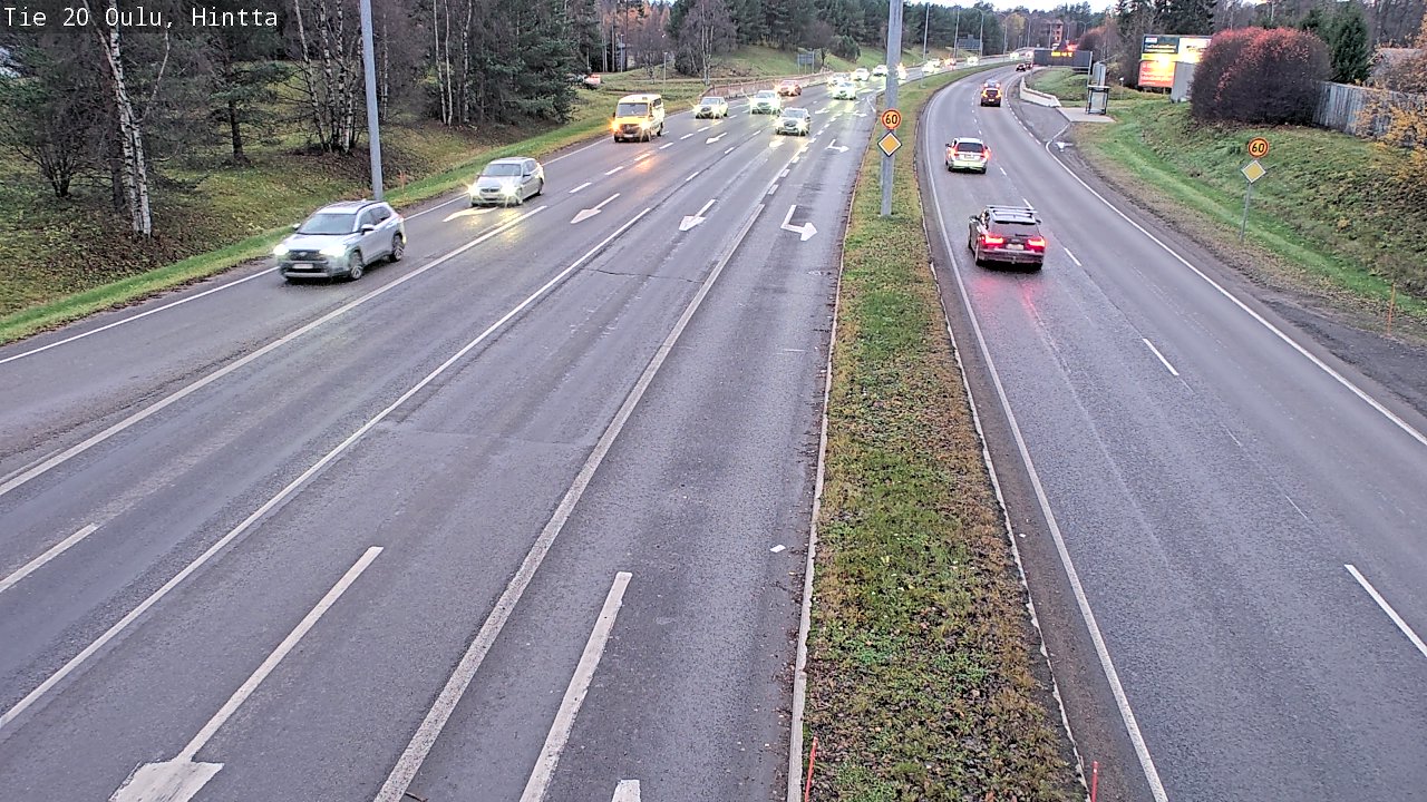 Kelikamerat Kuva Tie 20 Oulu, Hintta, Oulu, Pohjois-Pohjanmaa