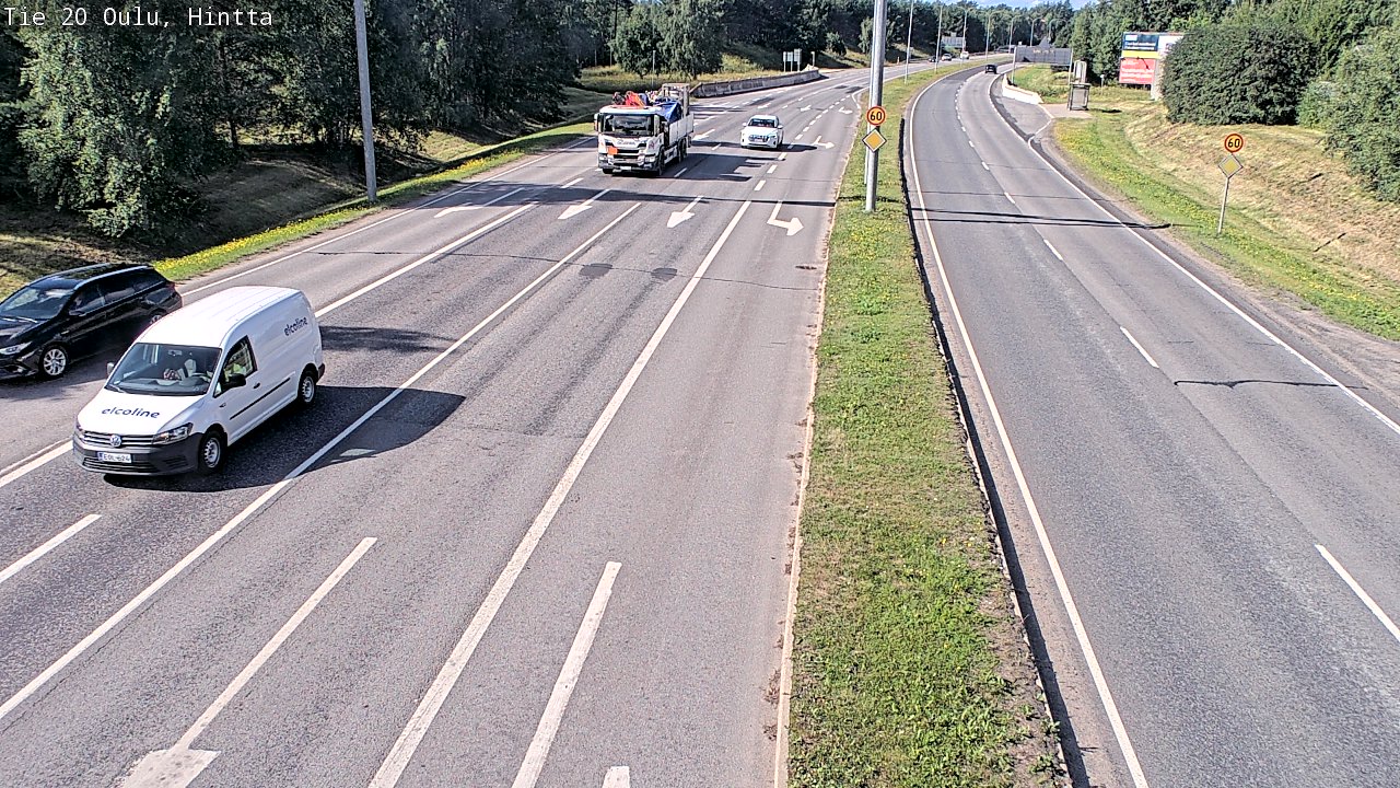 Kelikamerat Kuva Tie 20 Oulu, Hintta, Oulu, Pohjois-Pohjanmaa
