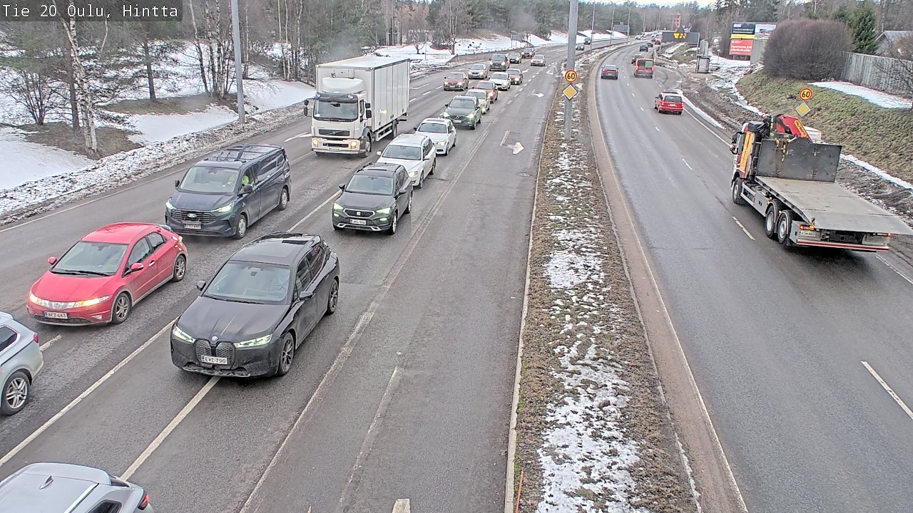 Kelikamerat Kuva Tie 20 Oulu, Hintta, Oulu, Pohjois-Pohjanmaa