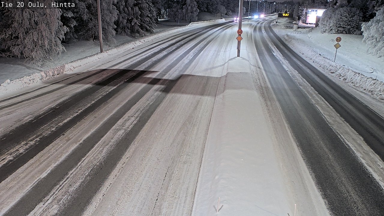 Kelikamerat Kuva Tie 20 Oulu, Hintta, Oulu, Pohjois-Pohjanmaa