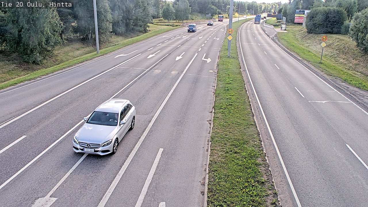 Kelikamerat Kuva Tie 20 Oulu, Hintta, Oulu, Pohjois-Pohjanmaa