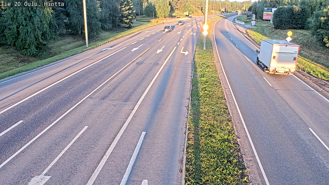 Kelikamerat Kuva Tie 20 Oulu, Hintta, Oulu, Pohjois-Pohjanmaa