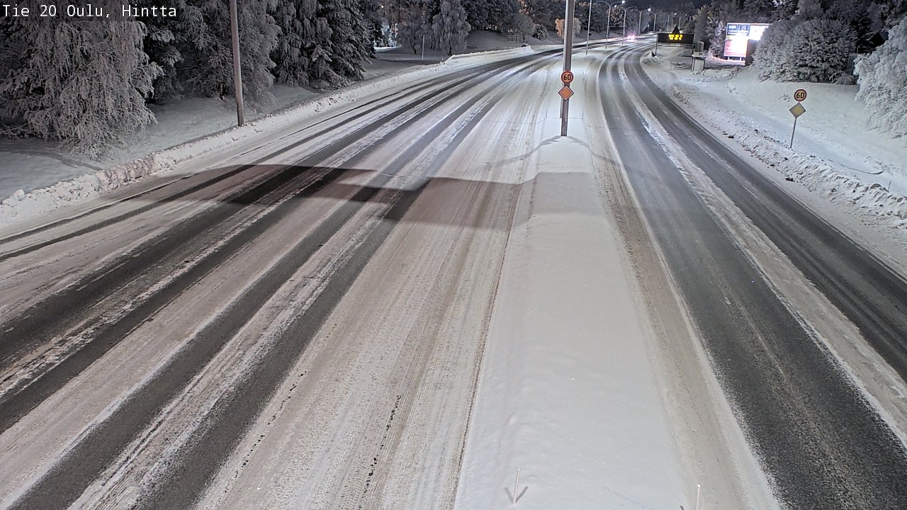 Kelikamerat Kuva Tie 20 Oulu, Hintta, Oulu, Pohjois-Pohjanmaa