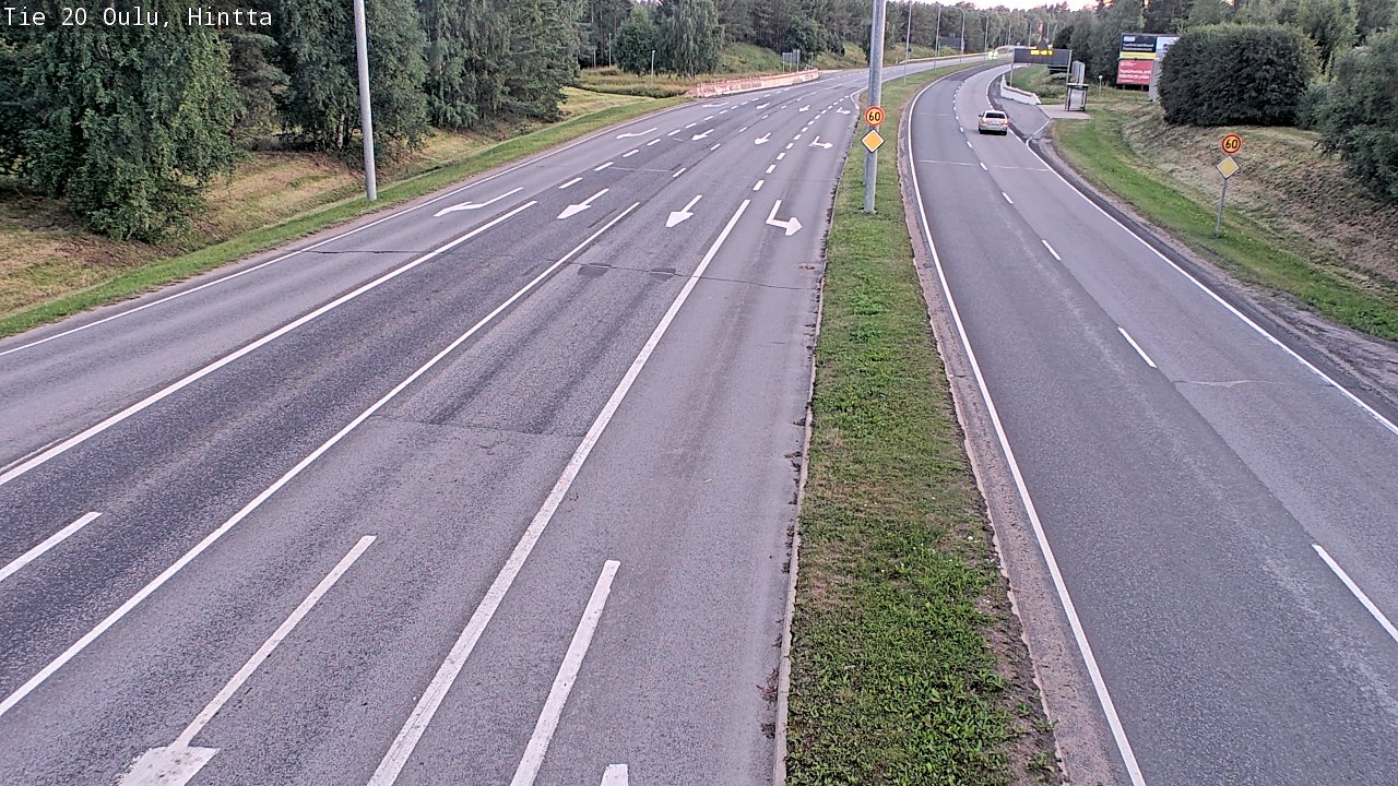 Kelikamerat Kuva Tie 20 Oulu, Hintta, Oulu, Pohjois-Pohjanmaa