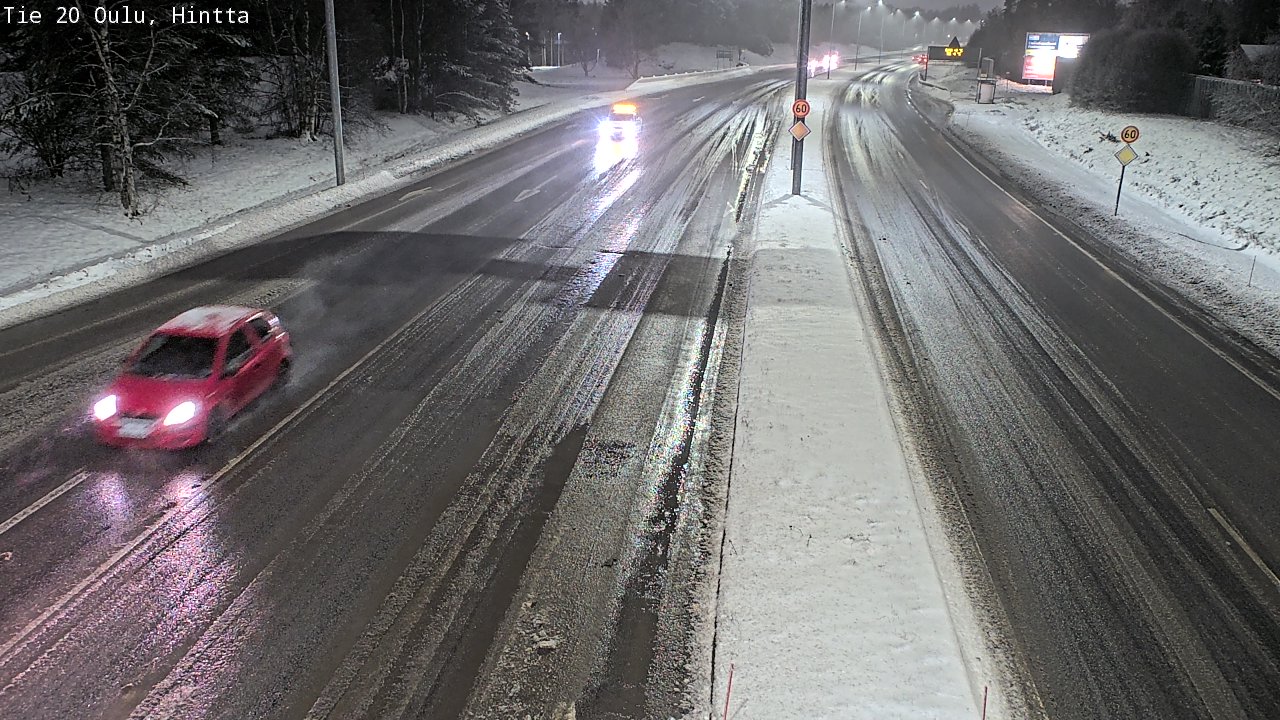 Kelikamerat Kuva Tie 20 Oulu, Hintta, Oulu, Pohjois-Pohjanmaa