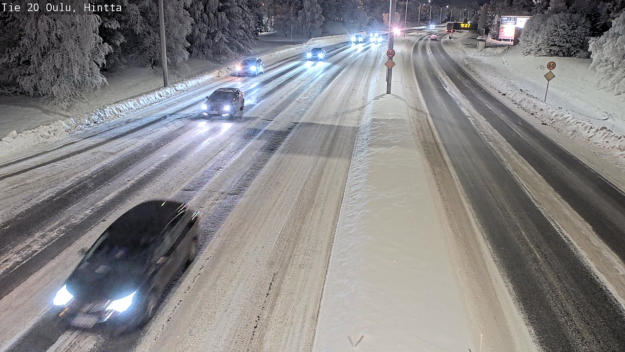Kelikamerat Kuva Tie 20 Oulu, Hintta, Oulu, Pohjois-Pohjanmaa