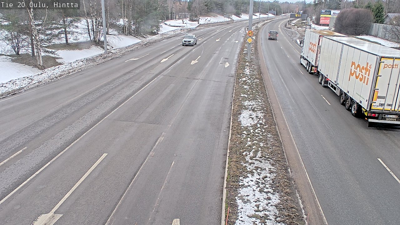 Kelikamerat Kuva Tie 20 Oulu, Hintta, Oulu, Pohjois-Pohjanmaa