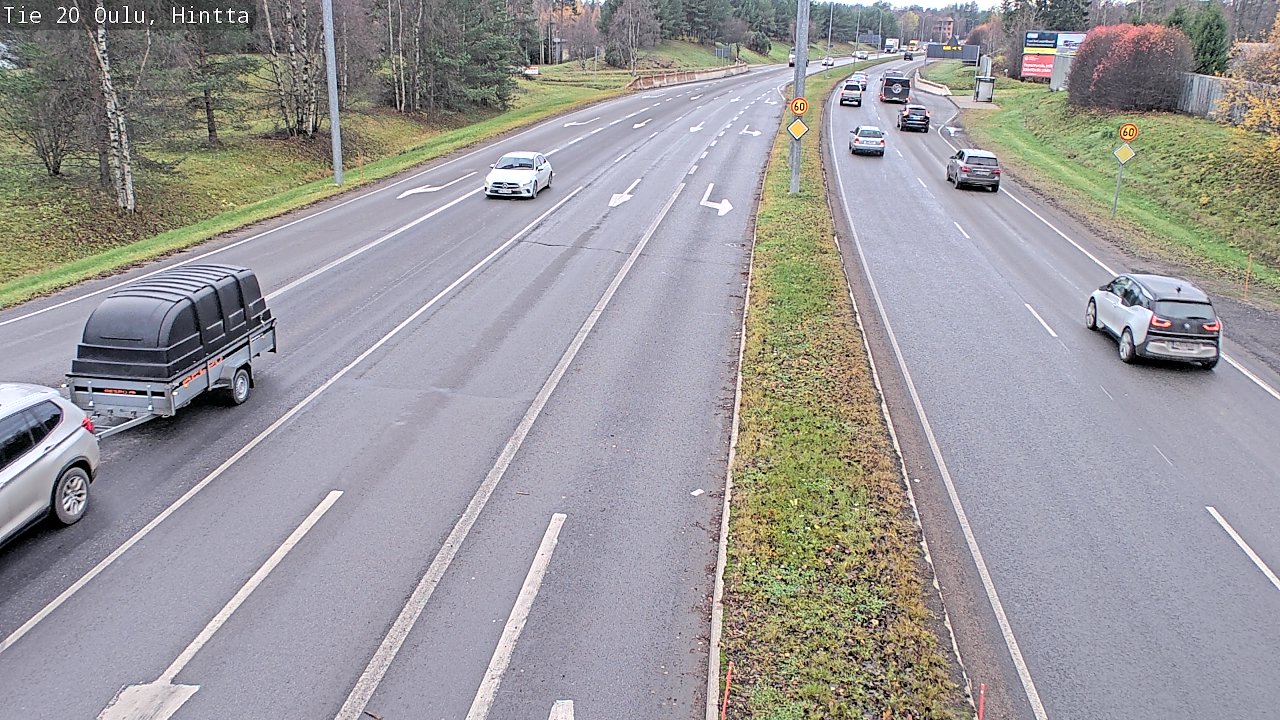 Kelikamerat Kuva Tie 20 Oulu, Hintta, Oulu, Pohjois-Pohjanmaa