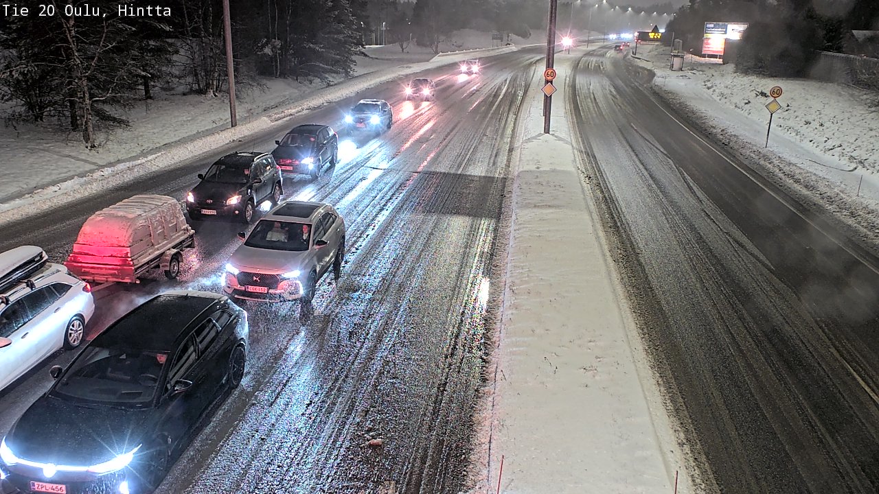 Kelikamerat Kuva Tie 20 Oulu, Hintta, Oulu, Pohjois-Pohjanmaa