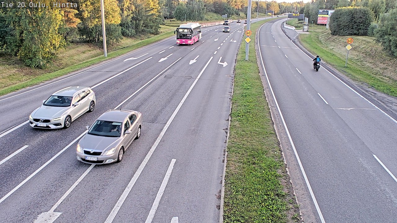 Kelikamerat Kuva Tie 20 Oulu, Hintta, Oulu, Pohjois-Pohjanmaa