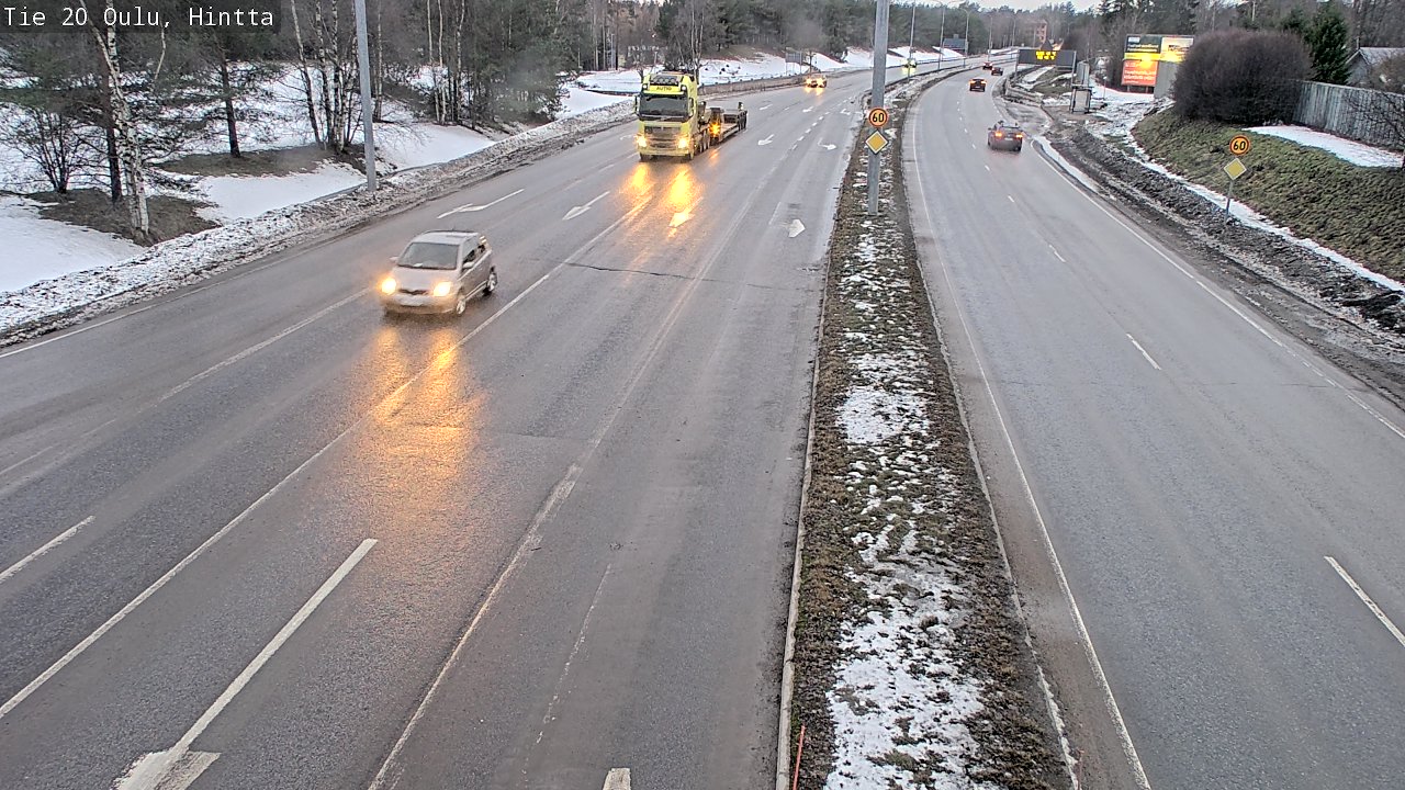 Kelikamerat Kuva Tie 20 Oulu, Hintta, Oulu, Pohjois-Pohjanmaa