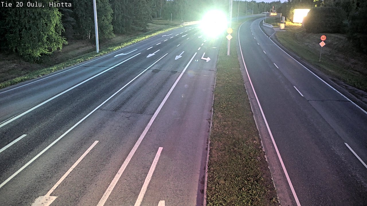 Kelikamerat Kuva Tie 20 Oulu, Hintta, Oulu, Pohjois-Pohjanmaa