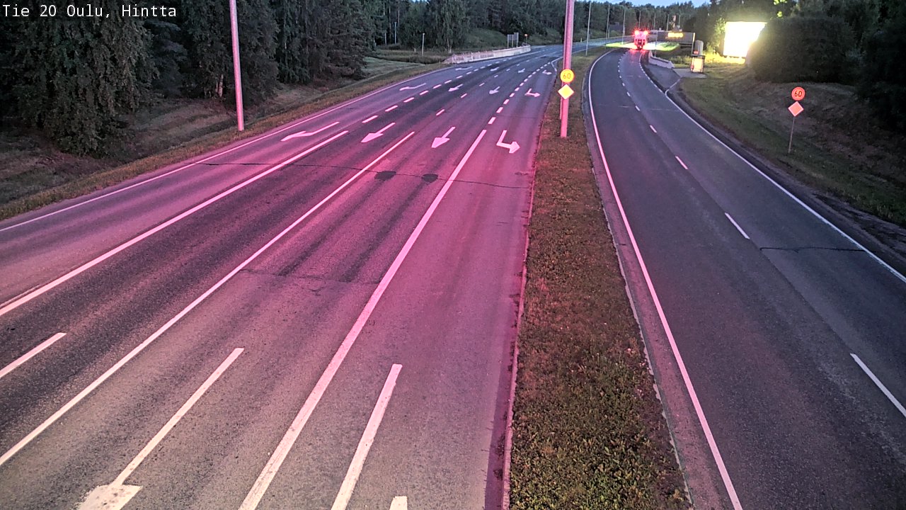 Kelikamerat Kuva Tie 20 Oulu, Hintta, Oulu, Pohjois-Pohjanmaa