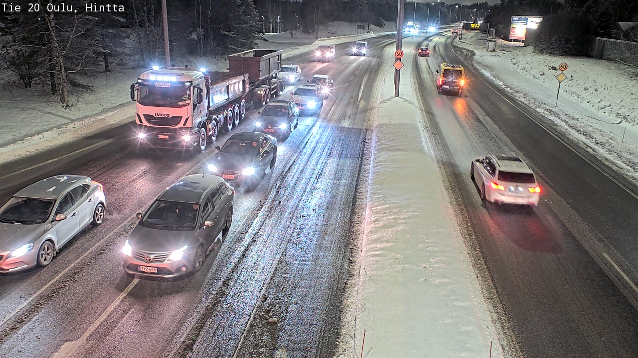 Kelikamerat Kuva Tie 20 Oulu, Hintta, Oulu, Pohjois-Pohjanmaa