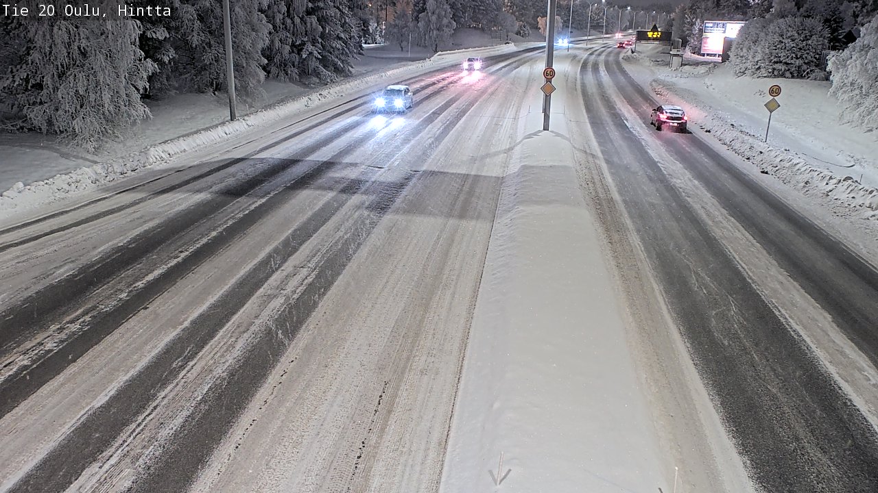 Kelikamerat Kuva Tie 20 Oulu, Hintta, Oulu, Pohjois-Pohjanmaa