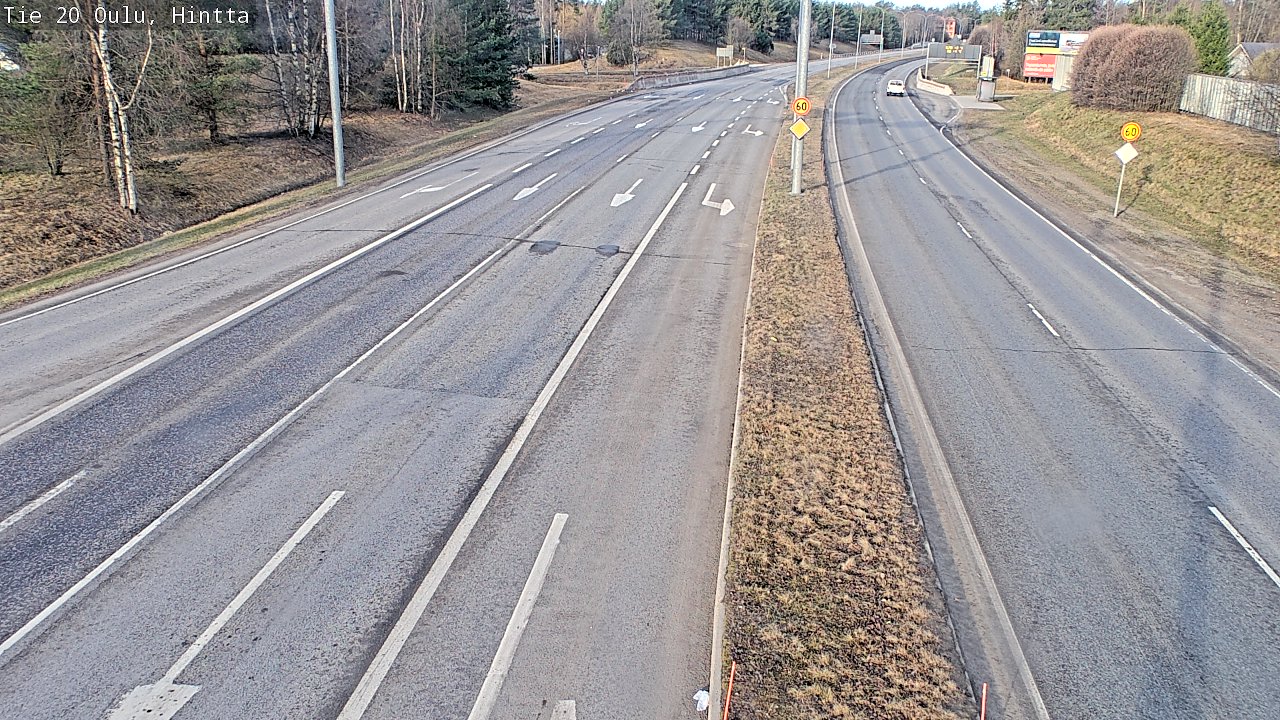 Kelikamerat Kuva Tie 20 Oulu, Hintta, Oulu, Pohjois-Pohjanmaa