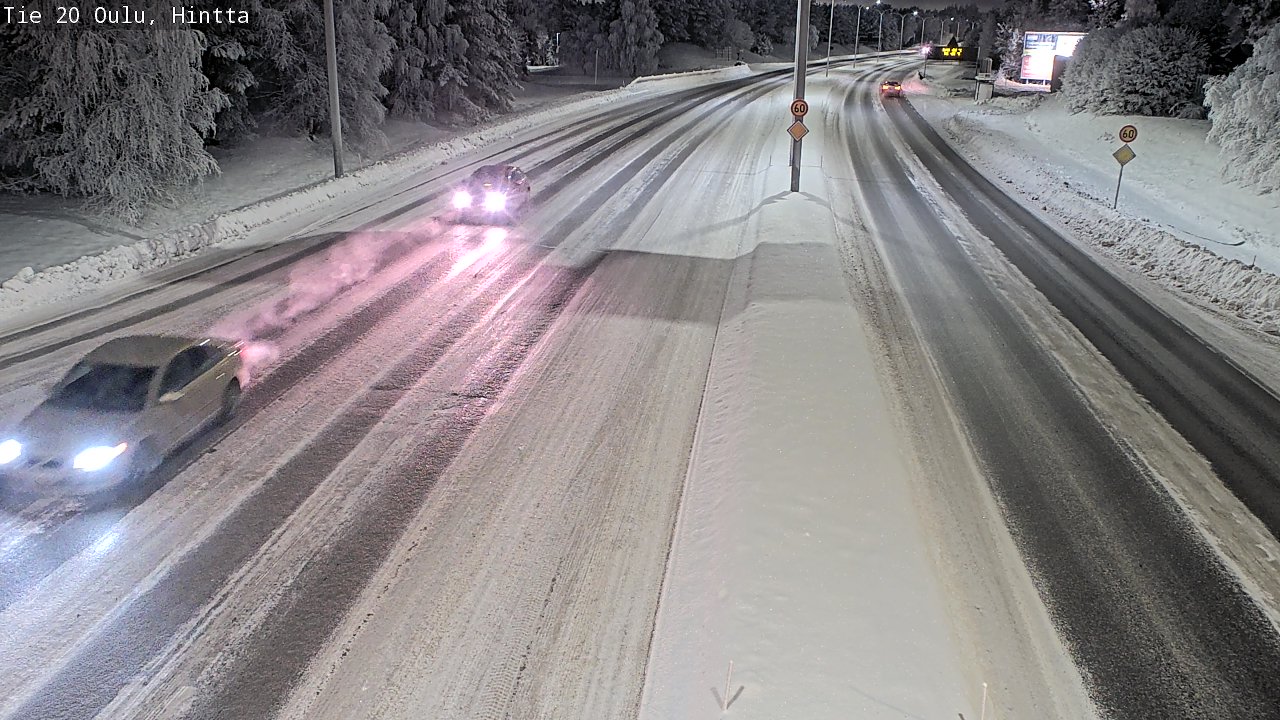 Kelikamerat Kuva Tie 20 Oulu, Hintta, Oulu, Pohjois-Pohjanmaa