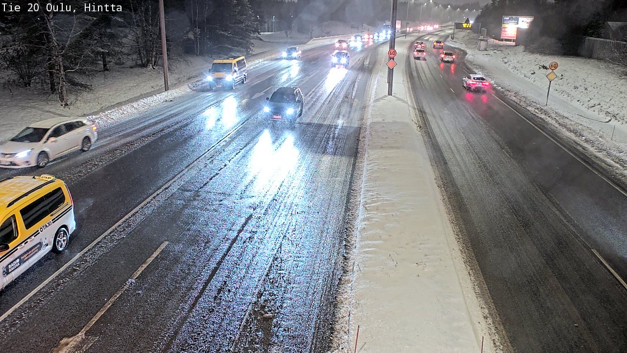 Kelikamerat Kuva Tie 20 Oulu, Hintta, Oulu, Pohjois-Pohjanmaa