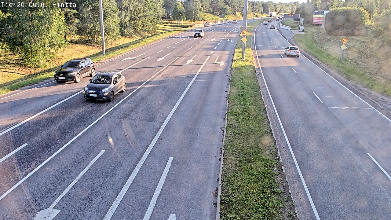 Kelikamerat Kuva Tie 20 Oulu, Hintta, Oulu, Pohjois-Pohjanmaa