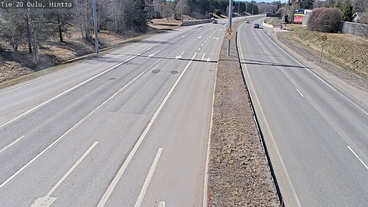 Kelikamerat Kuva Tie 20 Oulu, Hintta, Oulu, Pohjois-Pohjanmaa