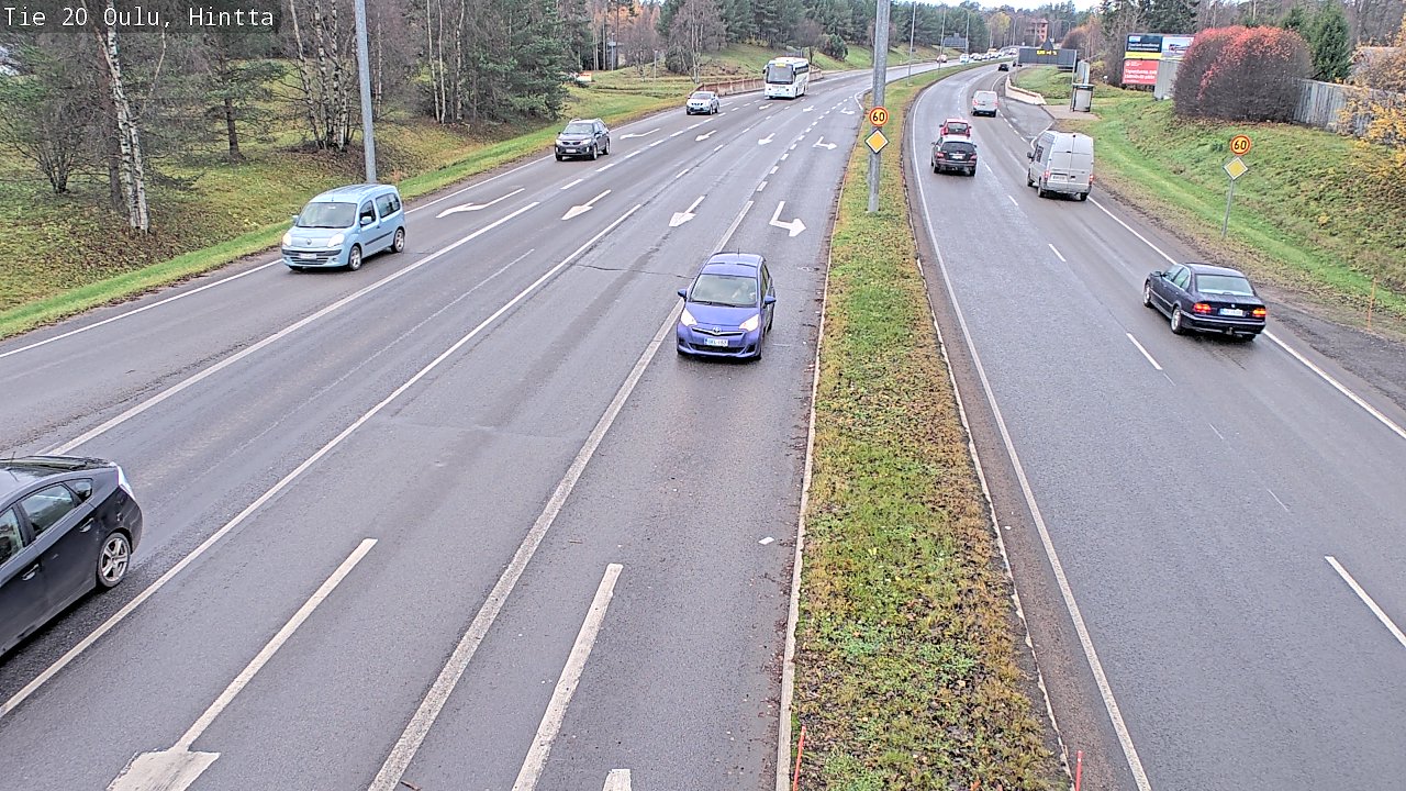 Kelikamerat Kuva Tie 20 Oulu, Hintta, Oulu, Pohjois-Pohjanmaa