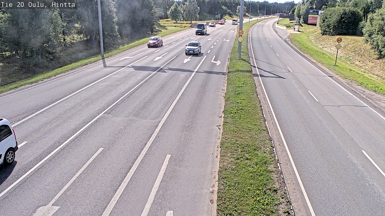 Kelikamerat Kuva Tie 20 Oulu, Hintta, Oulu, Pohjois-Pohjanmaa