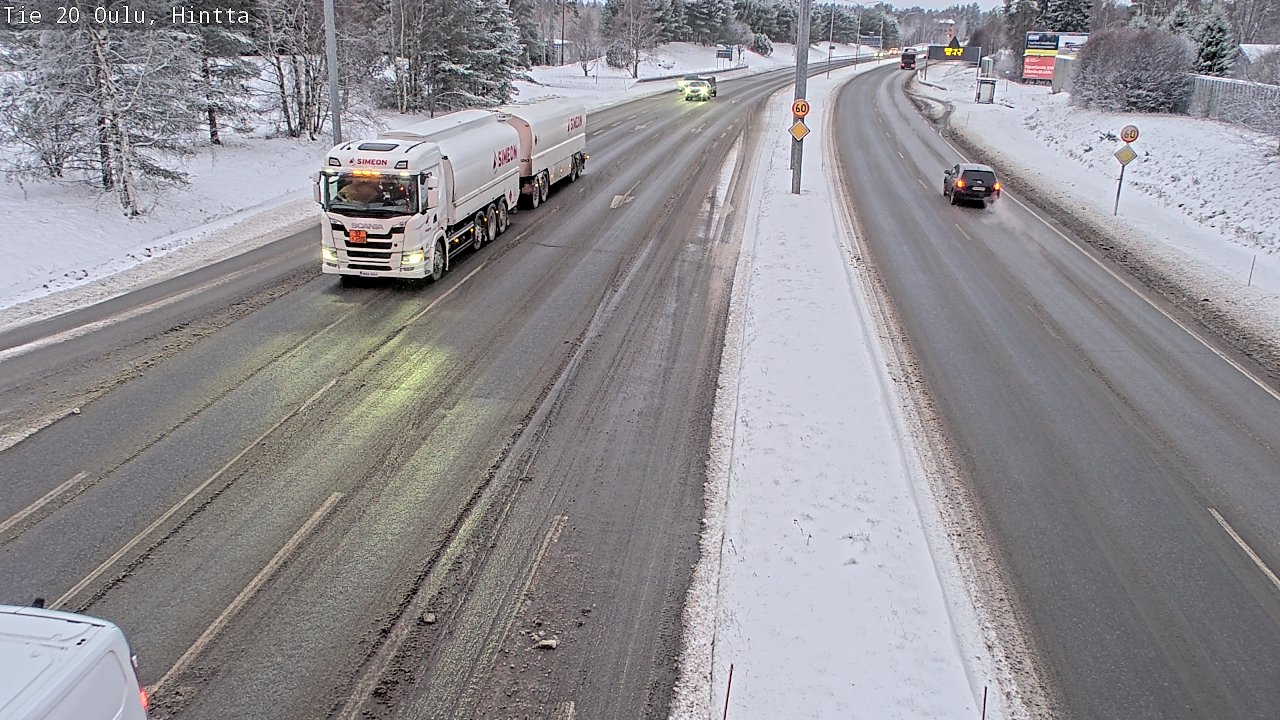 Kelikamerat Kuva Tie 20 Oulu, Hintta, Oulu, Pohjois-Pohjanmaa