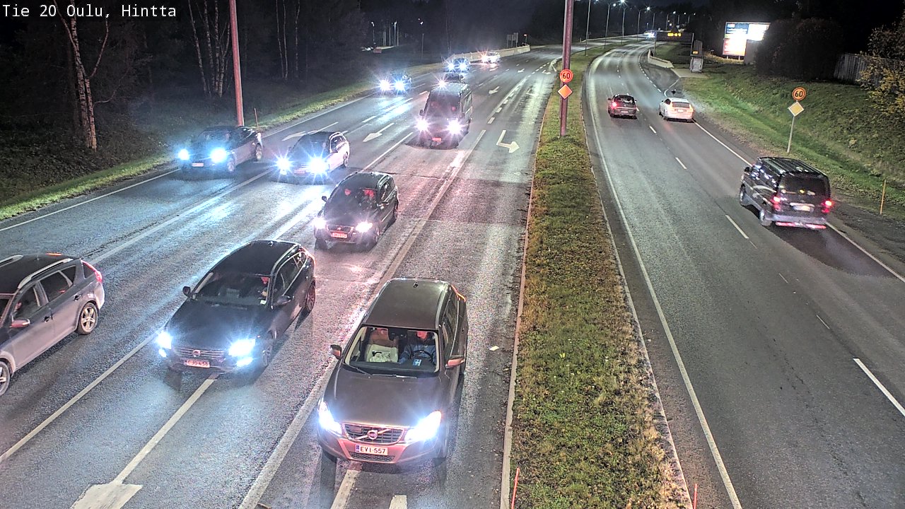 Kelikamerat Kuva Tie 20 Oulu, Hintta, Oulu, Pohjois-Pohjanmaa