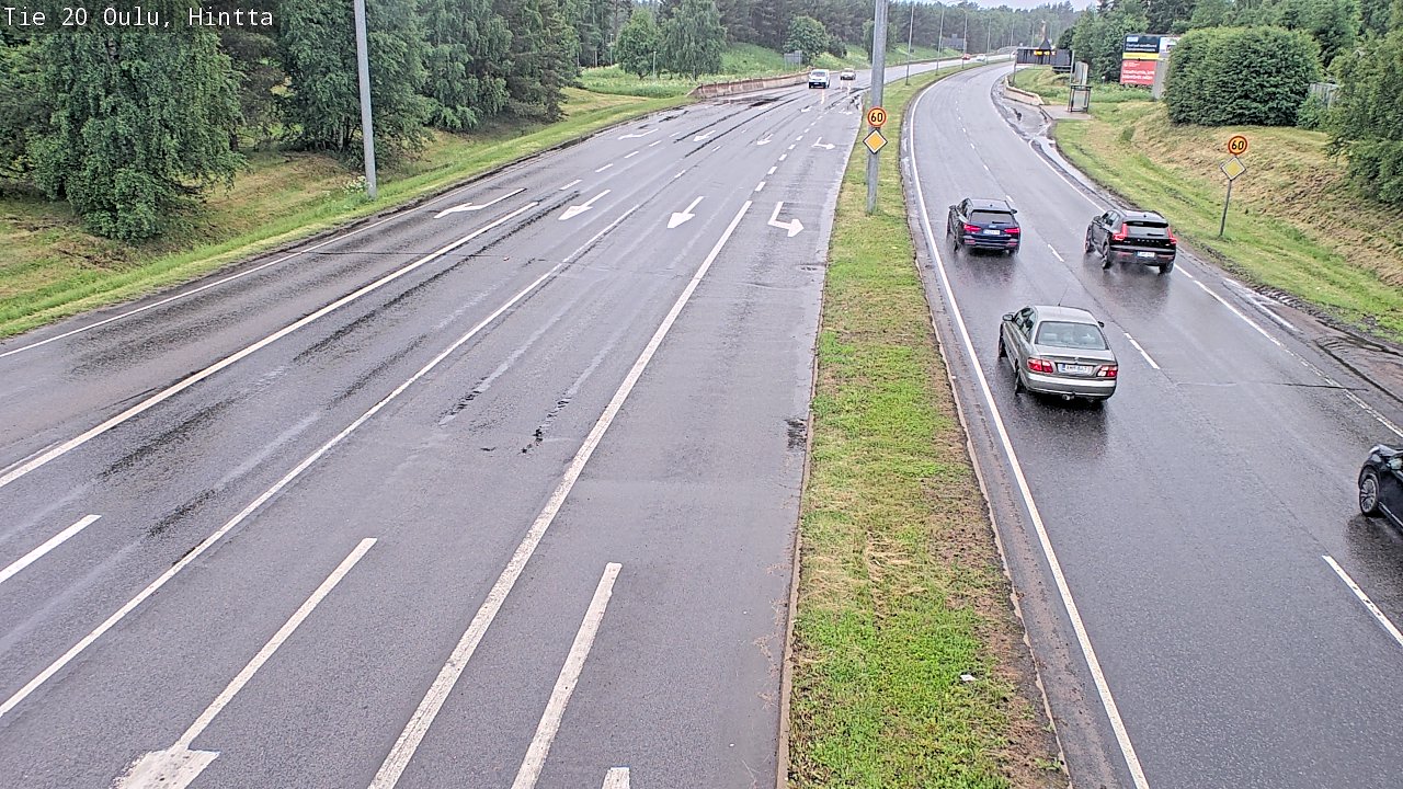 Kelikamerat Kuva Tie 20 Oulu, Hintta, Oulu, Pohjois-Pohjanmaa