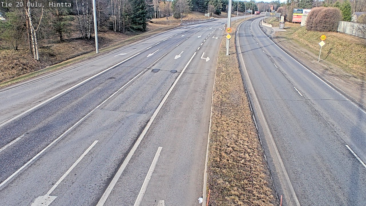 Kelikamerat Kuva Tie 20 Oulu, Hintta, Oulu, Pohjois-Pohjanmaa