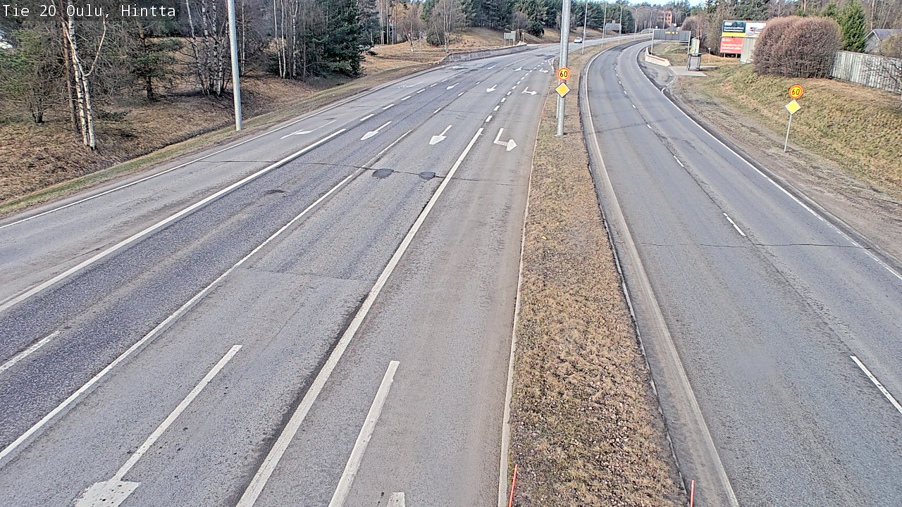 Kelikamerat Kuva Tie 20 Oulu, Hintta, Oulu, Pohjois-Pohjanmaa