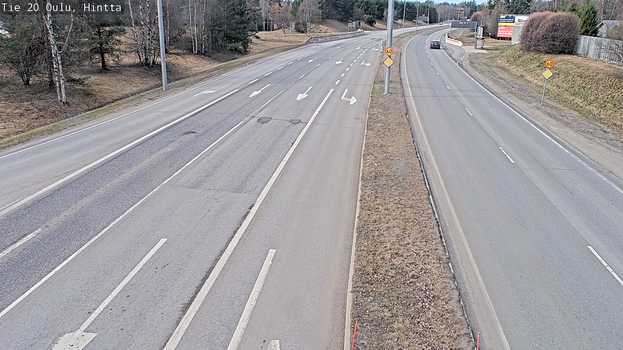 Kelikamerat Kuva Tie 20 Oulu, Hintta, Oulu, Pohjois-Pohjanmaa