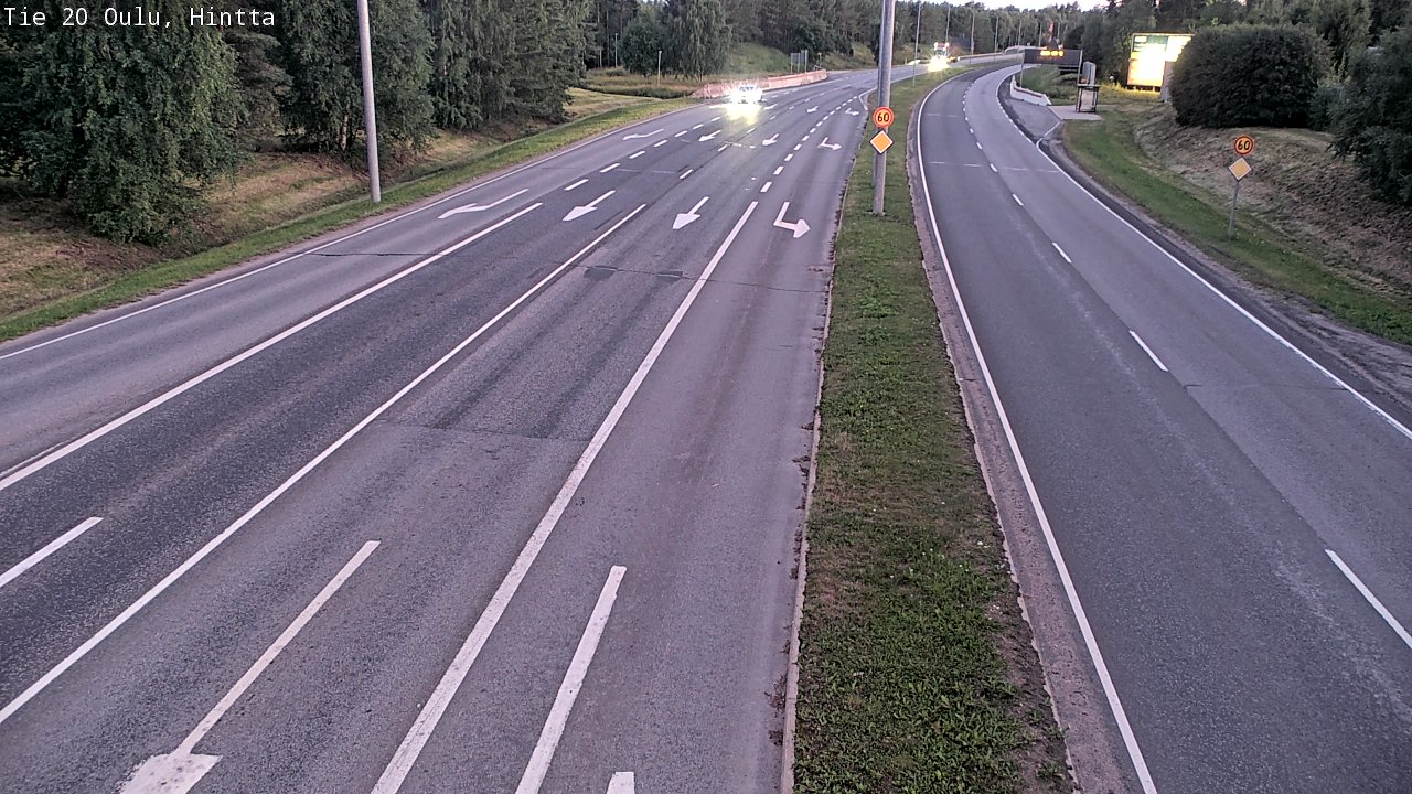 Kelikamerat Kuva Tie 20 Oulu, Hintta, Oulu, Pohjois-Pohjanmaa
