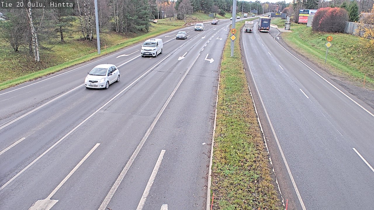Kelikamerat Kuva Tie 20 Oulu, Hintta, Oulu, Pohjois-Pohjanmaa
