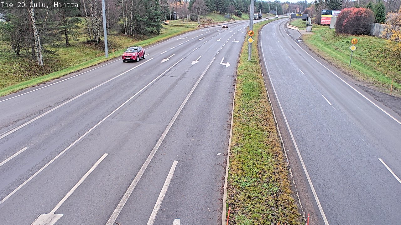 Kelikamerat Kuva Tie 20 Oulu, Hintta, Oulu, Pohjois-Pohjanmaa