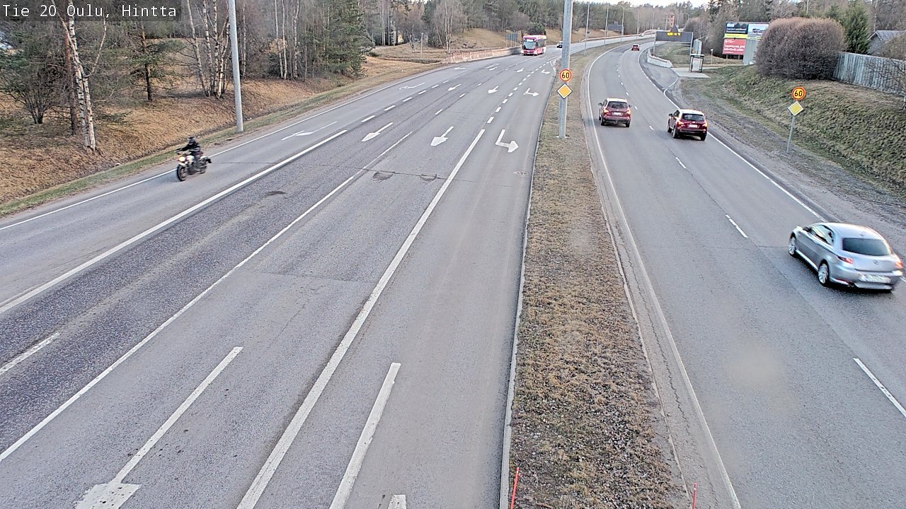 Kelikamerat Kuva Tie 20 Oulu, Hintta, Oulu, Pohjois-Pohjanmaa