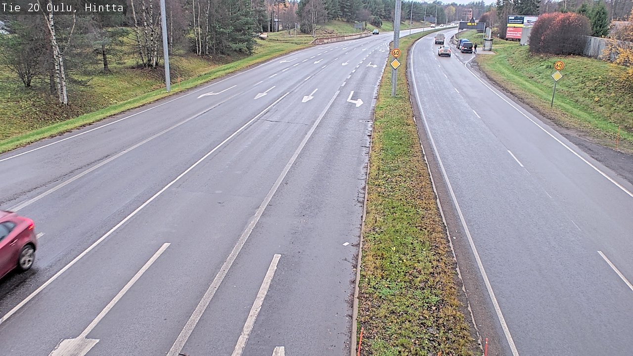 Kelikamerat Kuva Tie 20 Oulu, Hintta, Oulu, Pohjois-Pohjanmaa