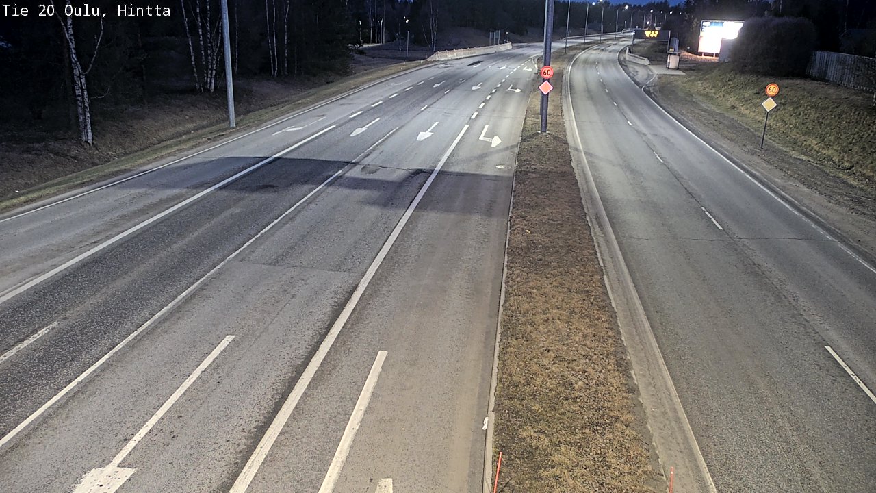 Kelikamerat Kuva Tie 20 Oulu, Hintta, Oulu, Pohjois-Pohjanmaa
