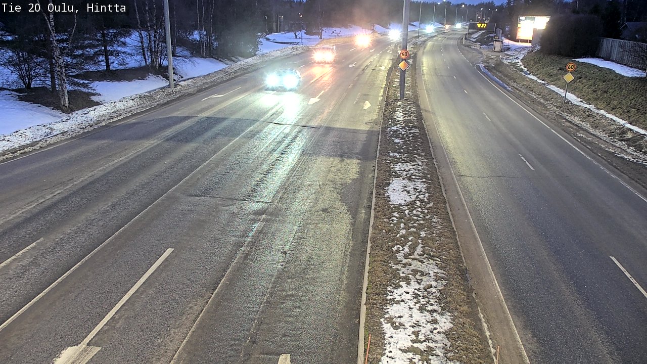 Kelikamerat Kuva Tie 20 Oulu, Hintta, Oulu, Pohjois-Pohjanmaa