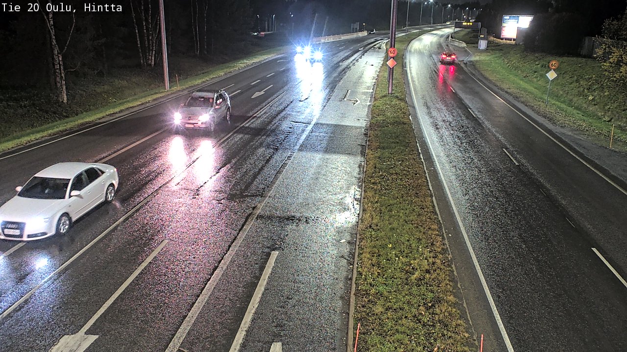 Kelikamerat Kuva Tie 20 Oulu, Hintta, Oulu, Pohjois-Pohjanmaa