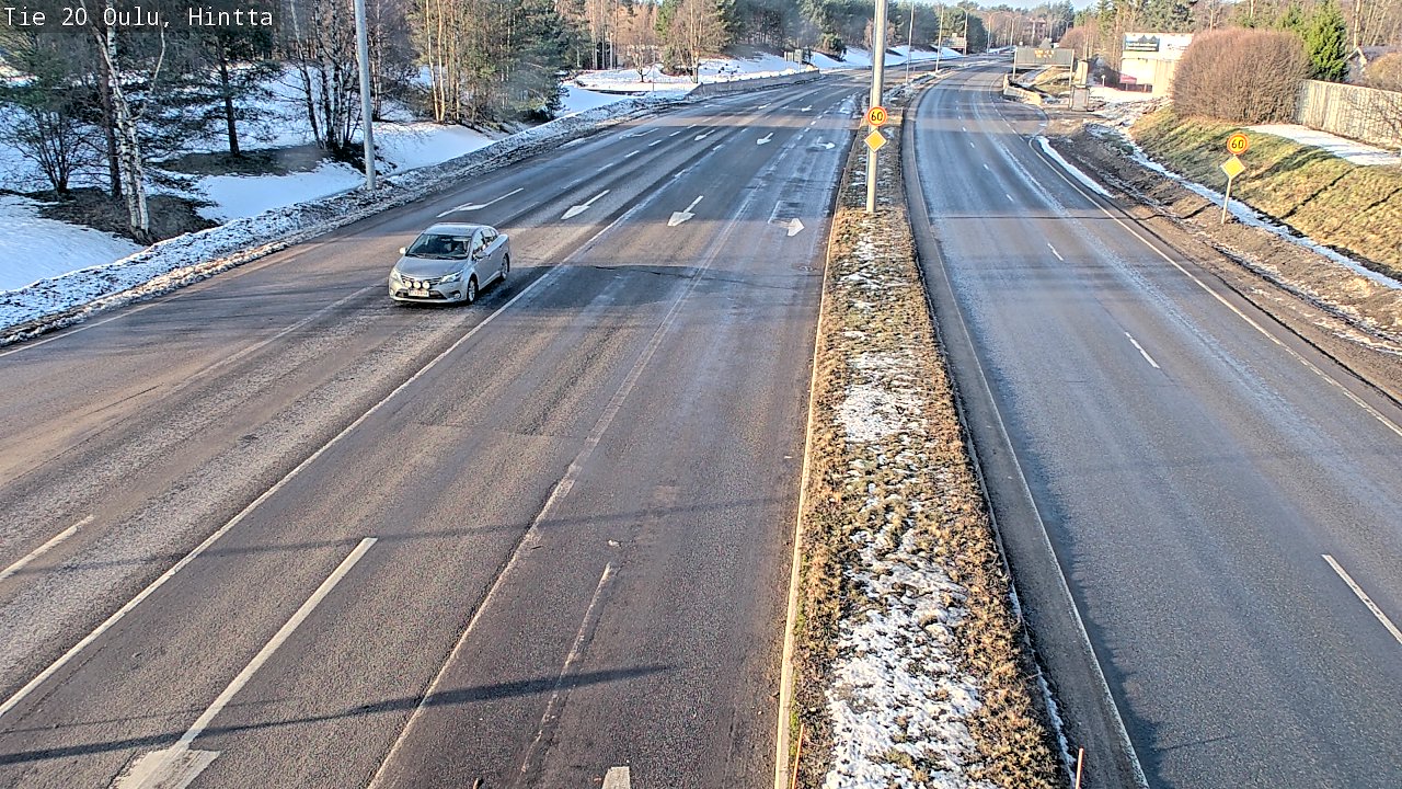 Kelikamerat Kuva Tie 20 Oulu, Hintta, Oulu, Pohjois-Pohjanmaa